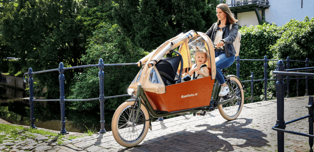 velo cargo bakfiets enfant